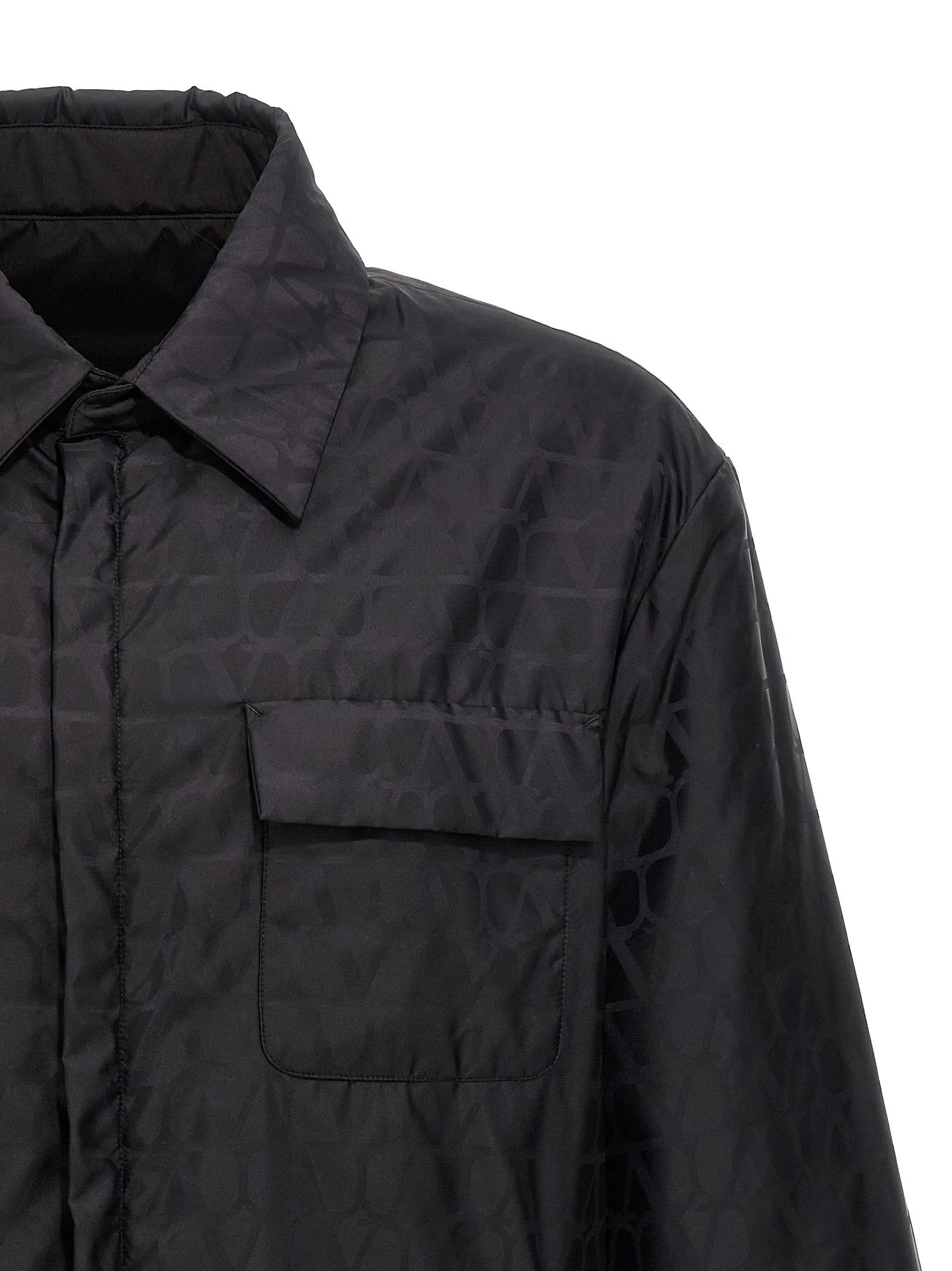 Valentino Garavani Sort Jakke i Polyamid - IT50 | L