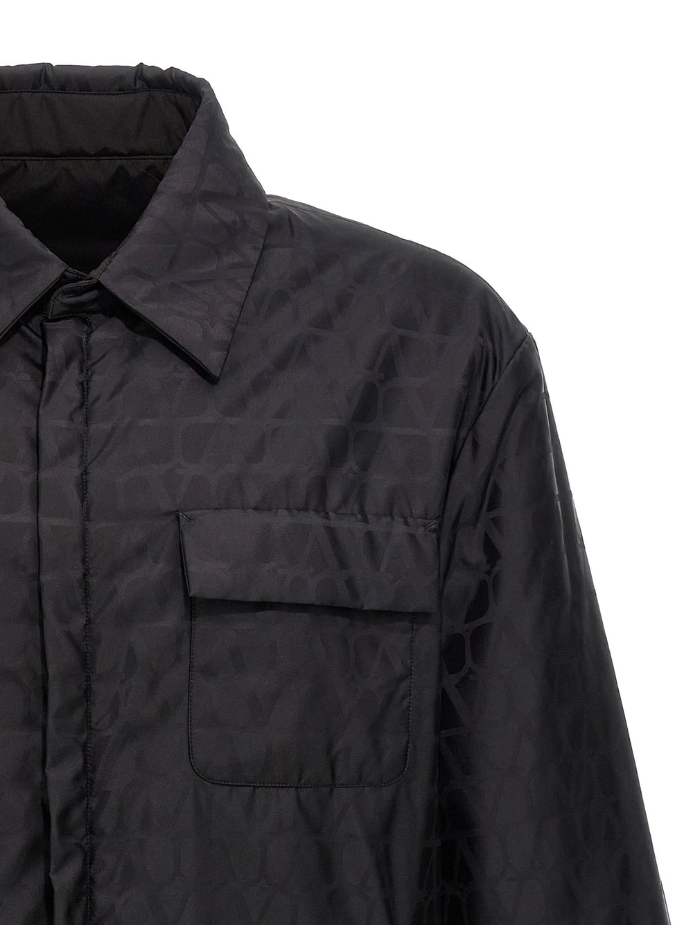 Valentino Garavani Sort Jakke i Polyamid - IT50 | L