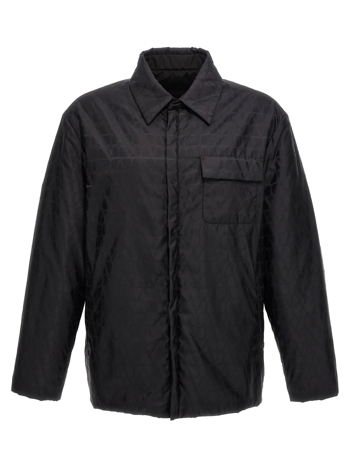 Valentino Garavani Sort Jakke i Polyamid - IT50 | L