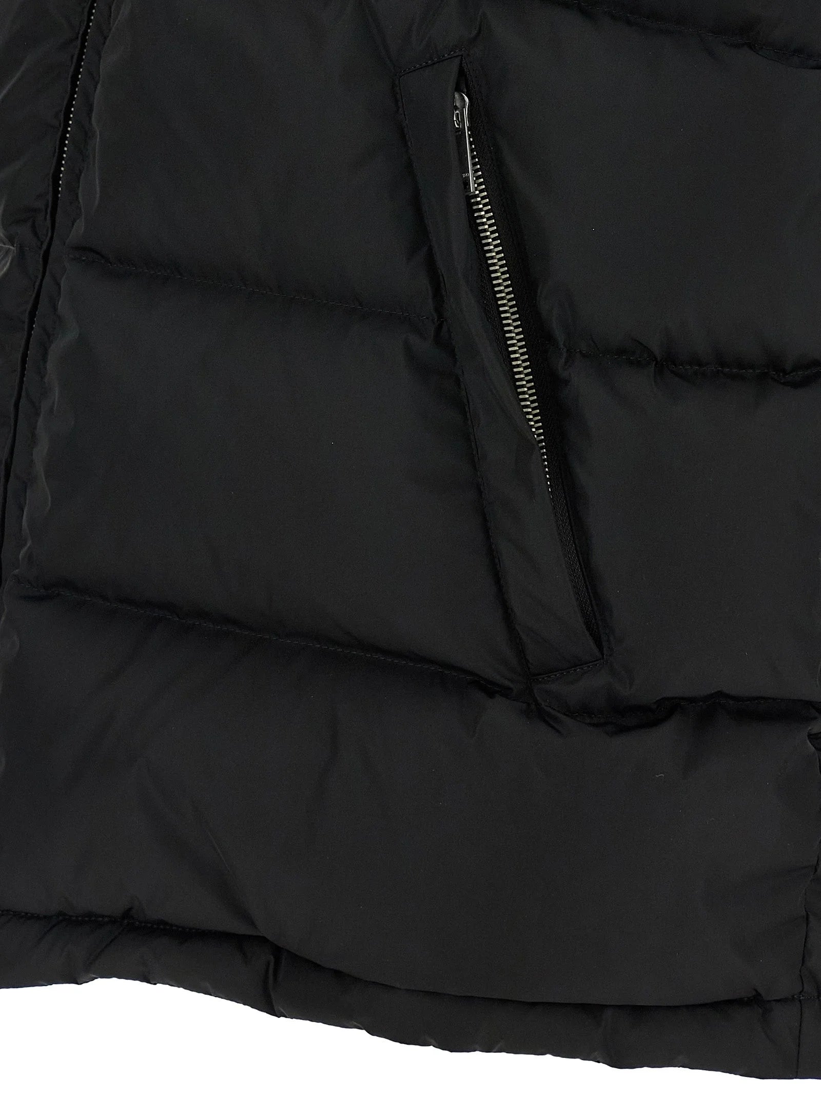 Valentino Garavani Black Polyamide Sleeveless Jacket
