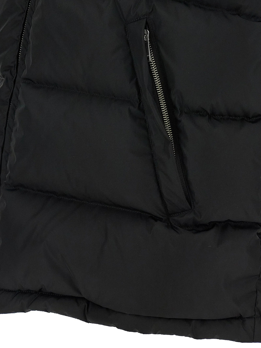 Valentino Garavani Black Polyamide Sleeveless Jacket