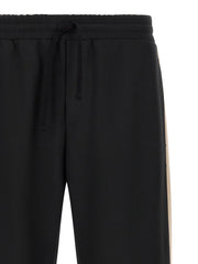 Valentino Garavani Black Polyester Athletic Pants