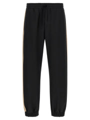Valentino Garavani Black Polyester Athletic Pants