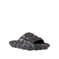 Valentino Garavani Black Rubber Slippers - EU40/US7