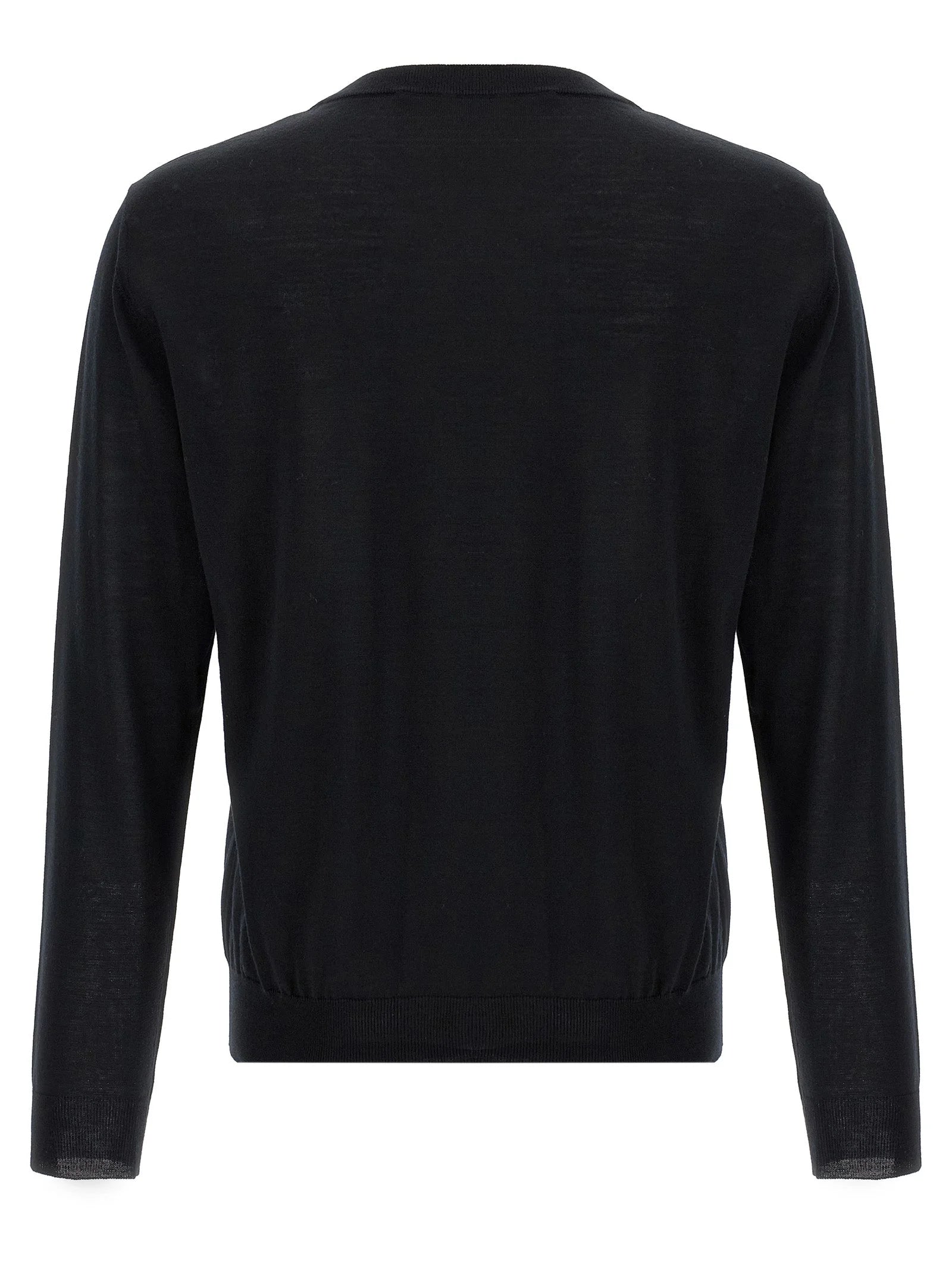 Valentino Garavani Black Virgin Wool Cardigan