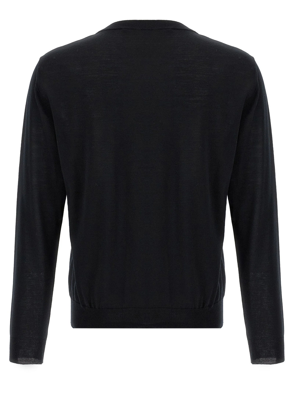 Valentino Garavani Black Virgin Wool Cardigan