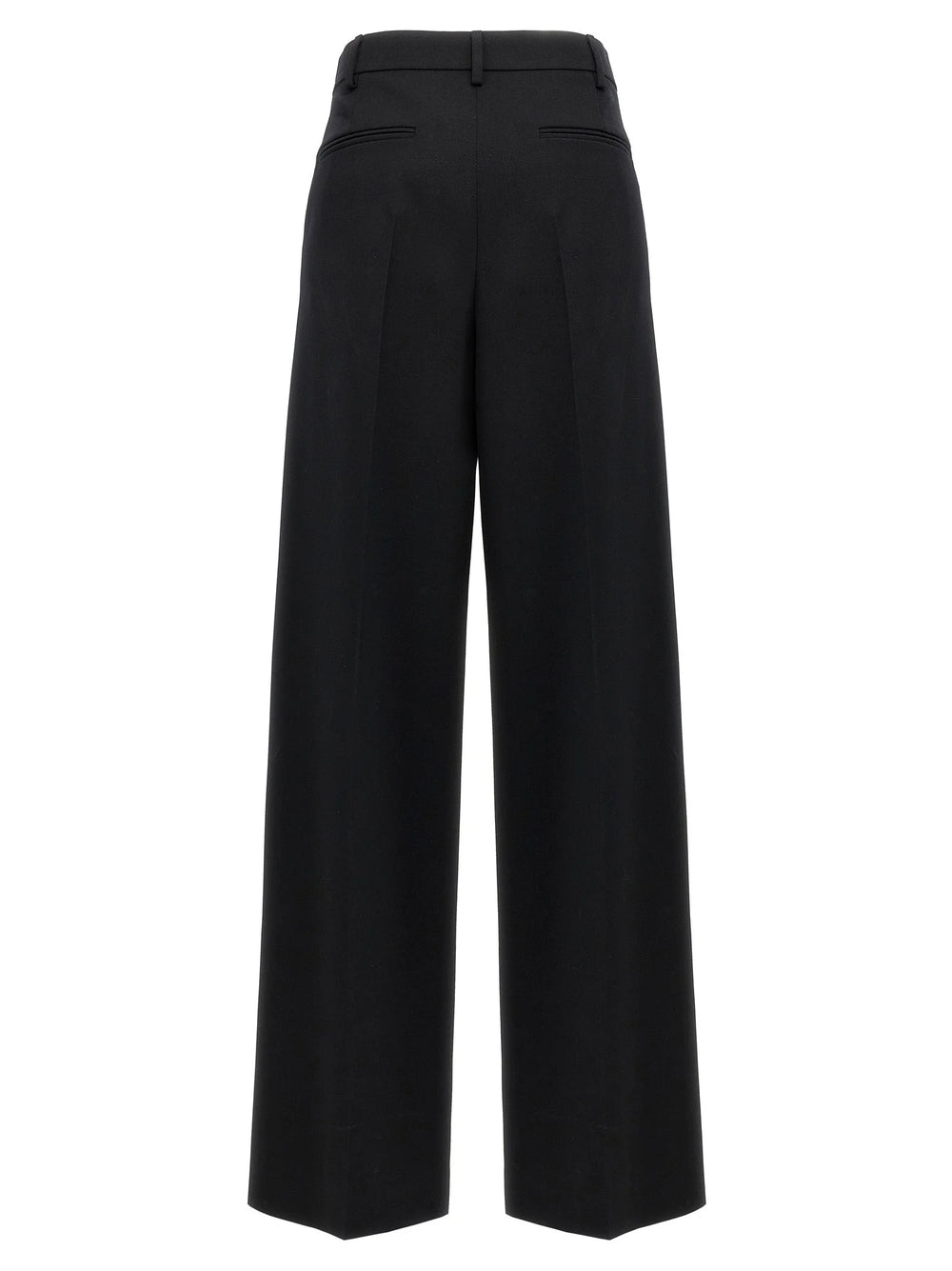 Valentino Garavani Black Virgin Wool Dress Pants - IT40
