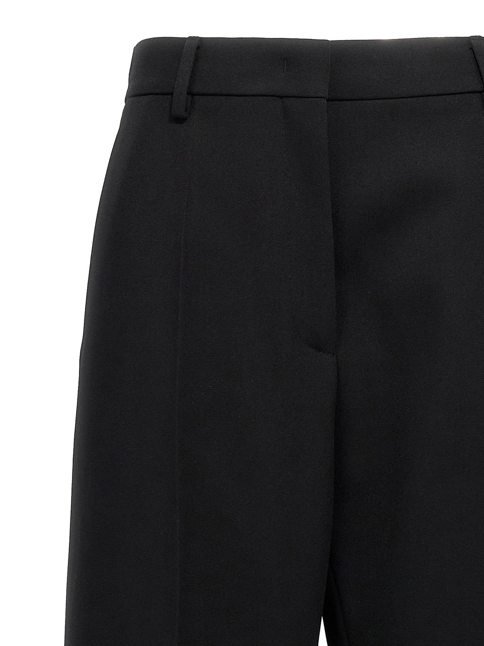 Valentino Garavani Black Virgin Wool Dress Pants - IT40