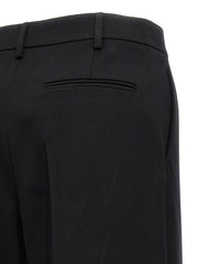 Valentino Garavani Black Virgin Wool Dress Pants - IT40