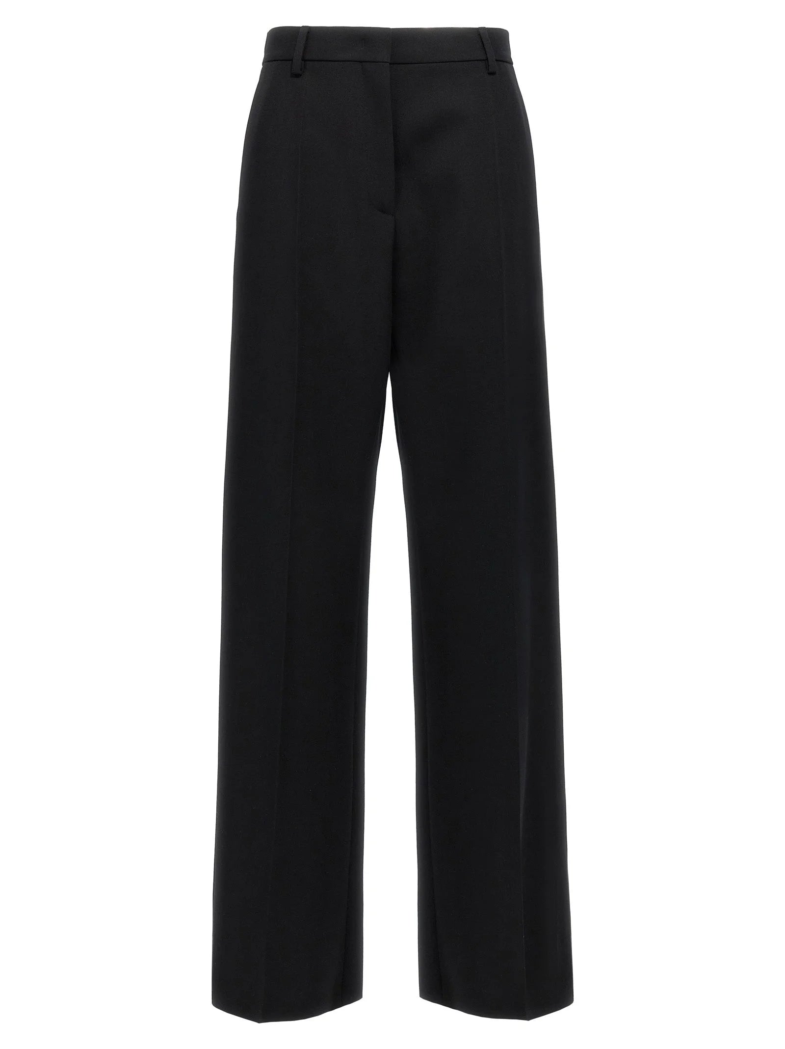 Valentino Garavani Black Virgin Wool Dress Pants - IT40