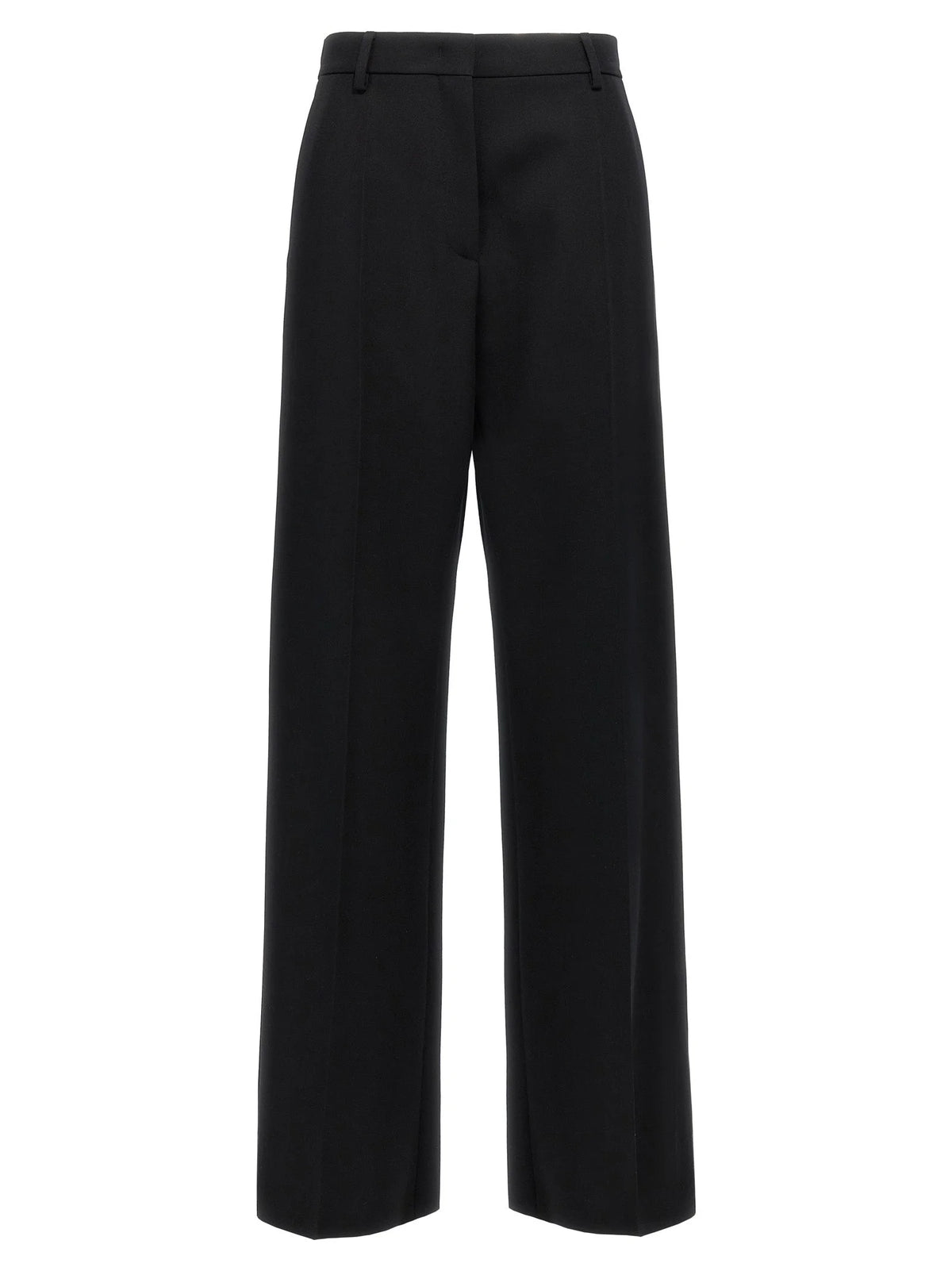 Valentino Garavani Black Virgin Wool Dress Pants - IT40
