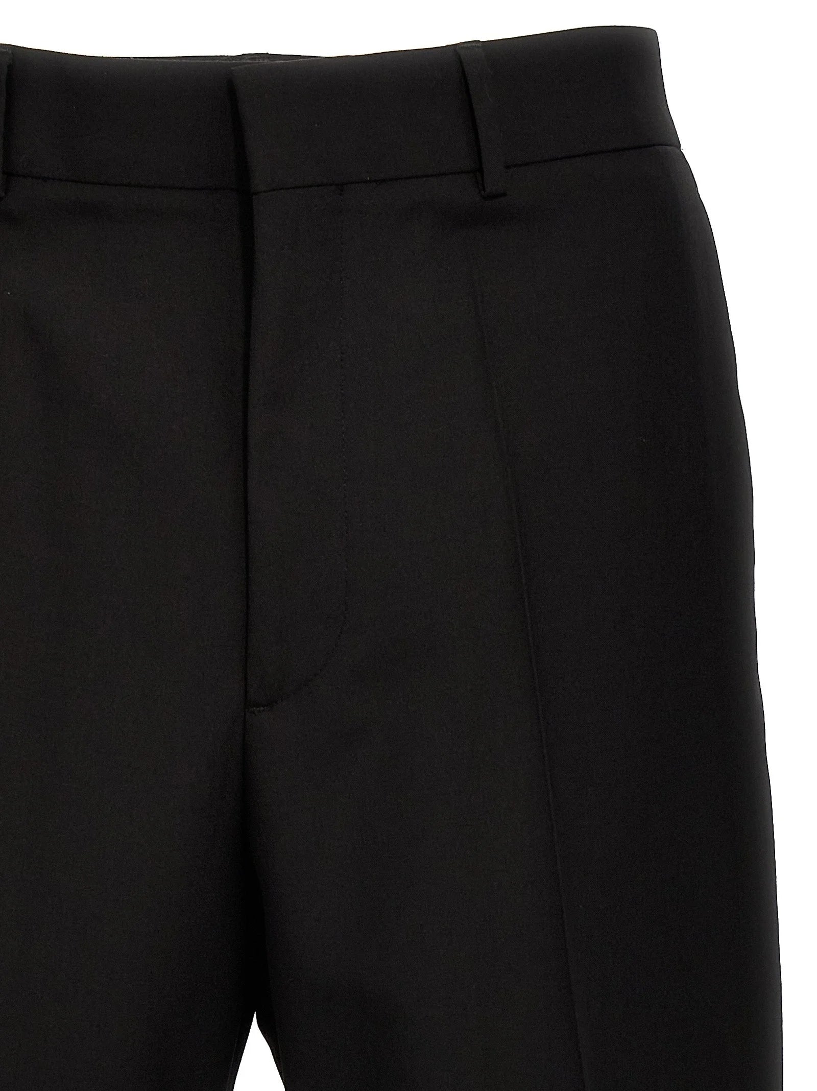 Valentino Garavani Black Virgin Wool Dress Pants - IT50 | L