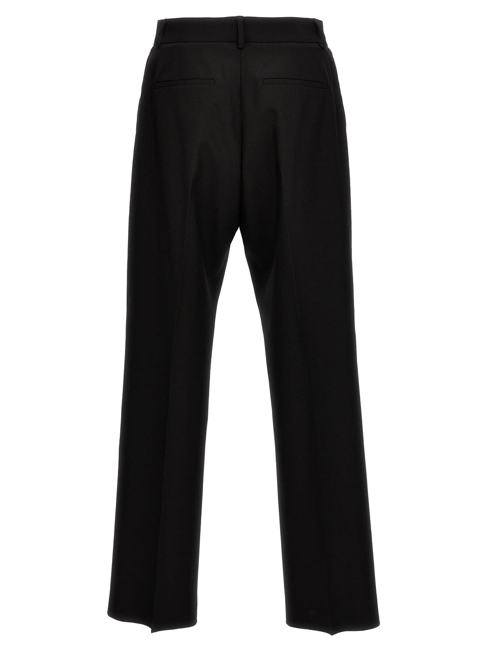 Valentino Garavani Black Virgin Wool Dress Pants - IT50 | L