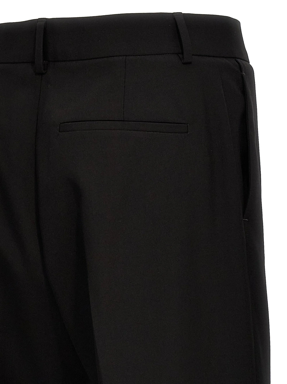Valentino Garavani Black Virgin Wool Dress Pants - IT50 | L