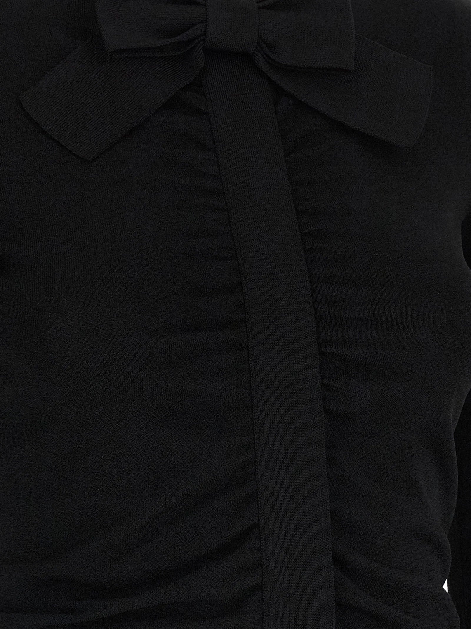 Valentino Garavani Black Viscose Cardigan