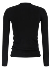 Valentino Garavani Black Viscose Cardigan