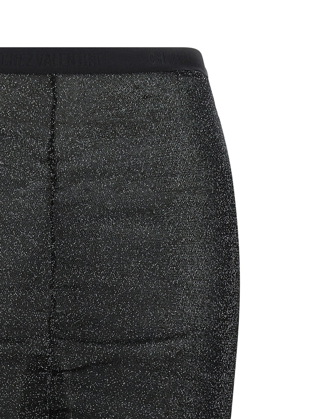 Valentino Garavani Black Viscose Midi Skirt