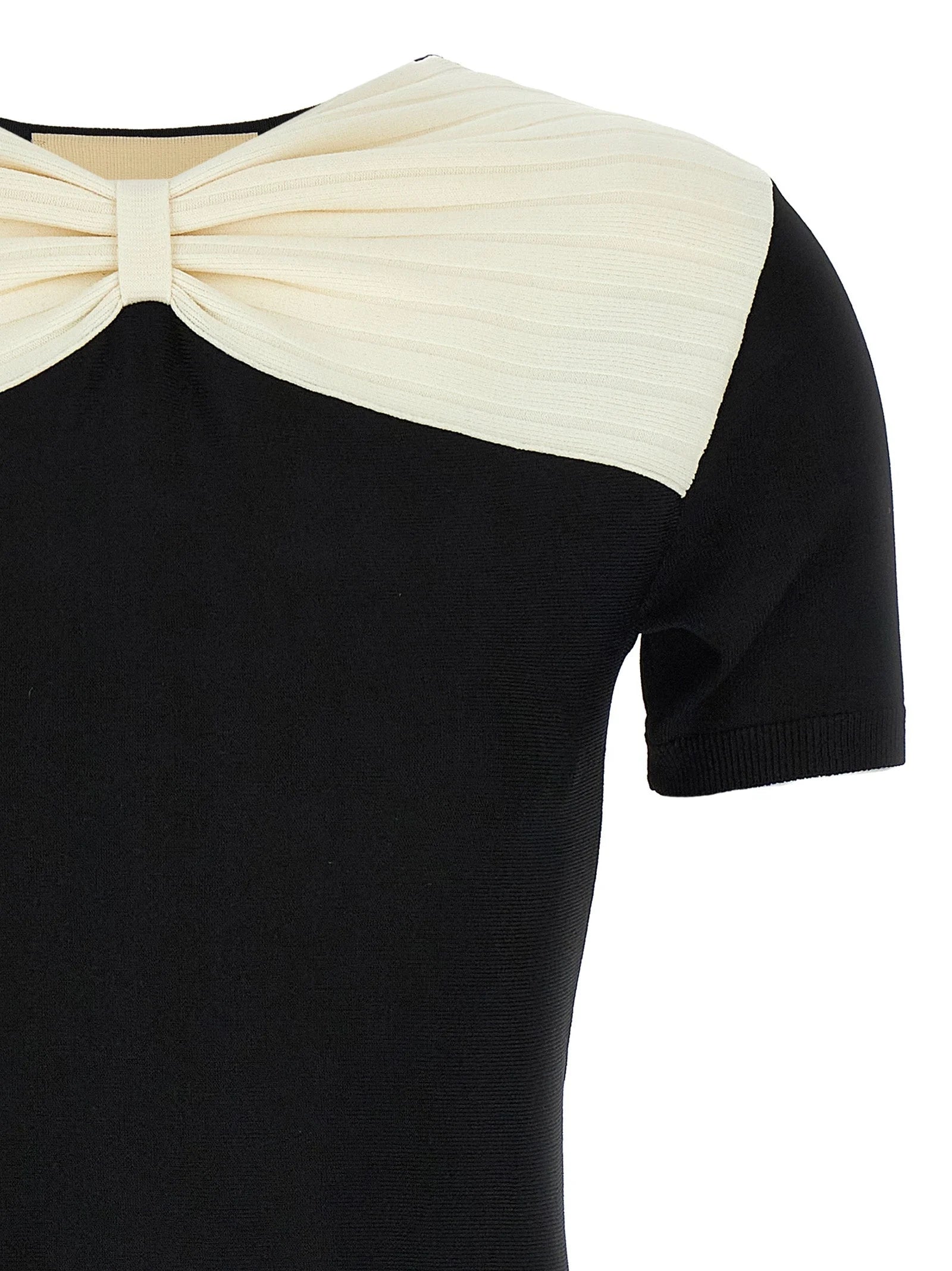 Valentino Garavani Black Viscose Short Dress