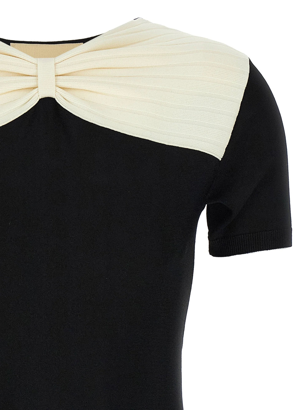 Valentino Garavani Black Viscose Short Dress