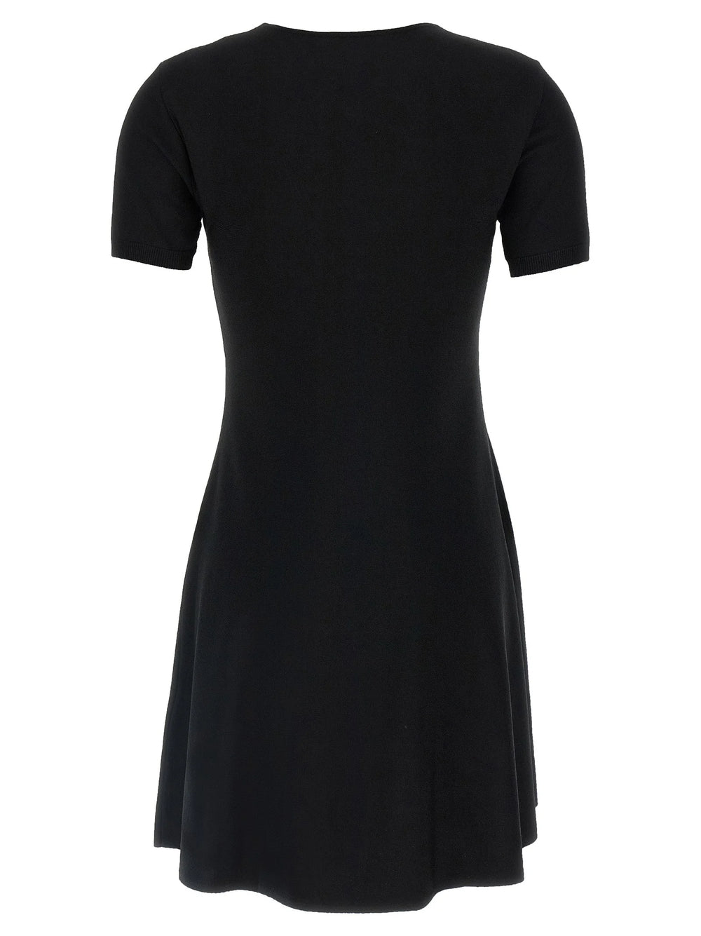 Valentino Garavani Black Viscose Short Dress