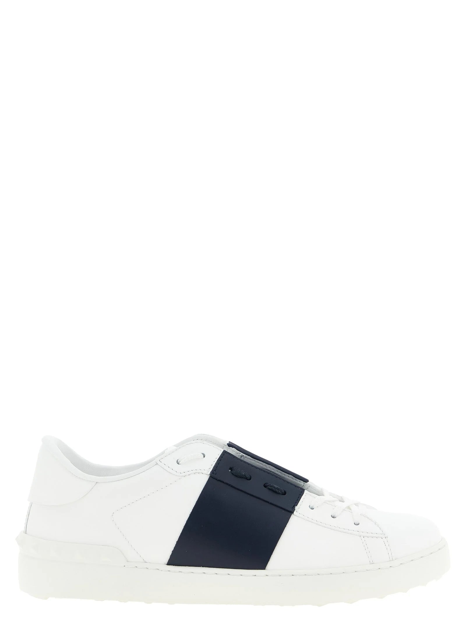 Valentino Garavani Blue Calfskin Low Top Sneakers