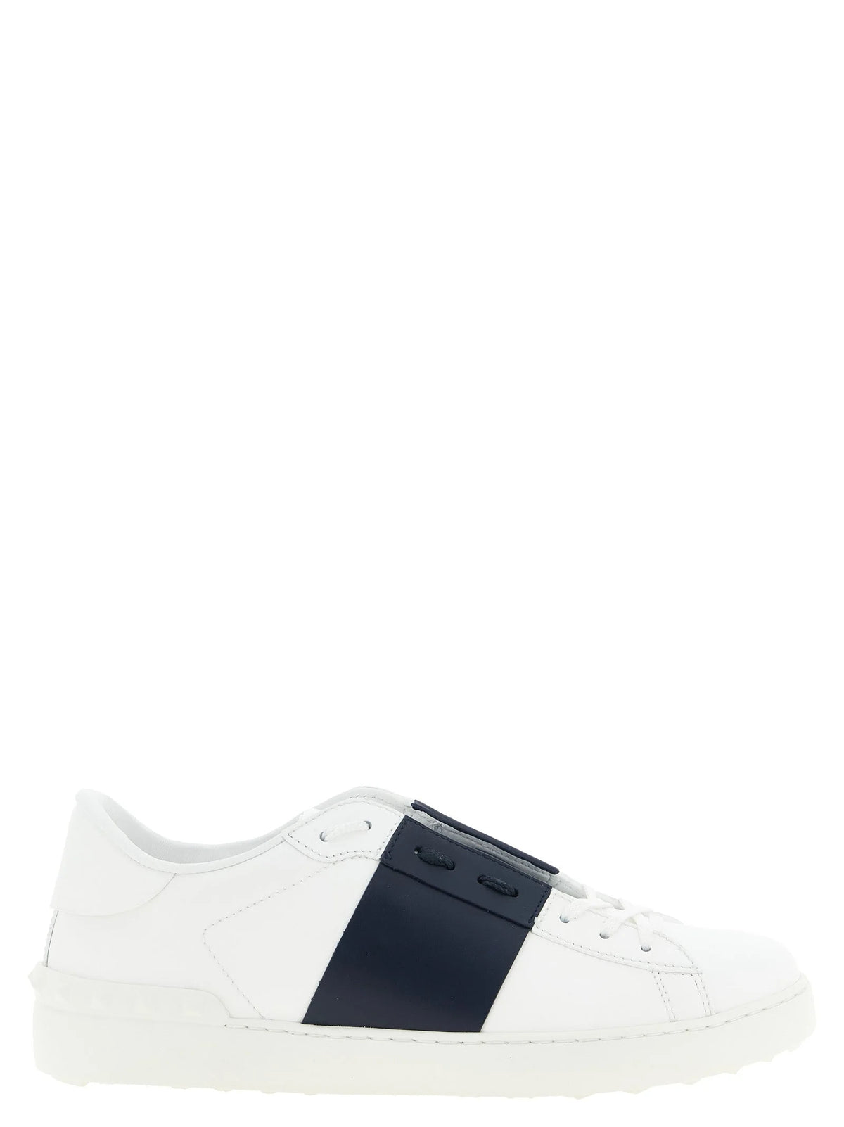 Valentino Garavani Blue Calfskin Low Top Sneakers