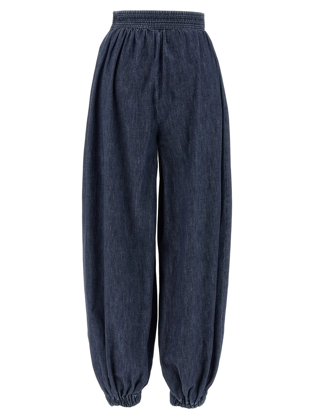 Valentino Garavani Blue Cotton Pants - IT38