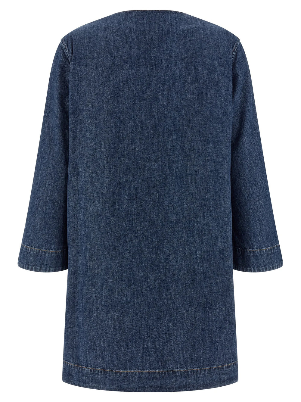 Valentino Garavani Blue Cotton Short Dress - IT40