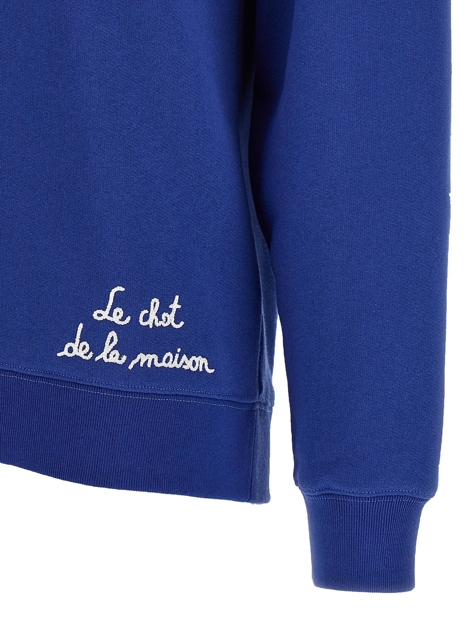 Valentino Garavani Blue Cotton Sweatshirt - S