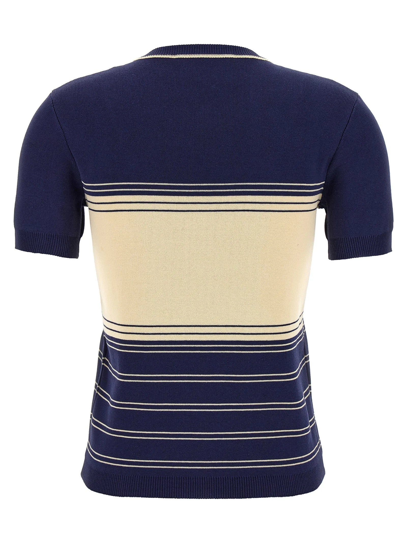 Valentino Garavani Blue Cotton T-Shirt - M
