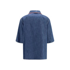 Valentino Garavani Blue Denim Shirt