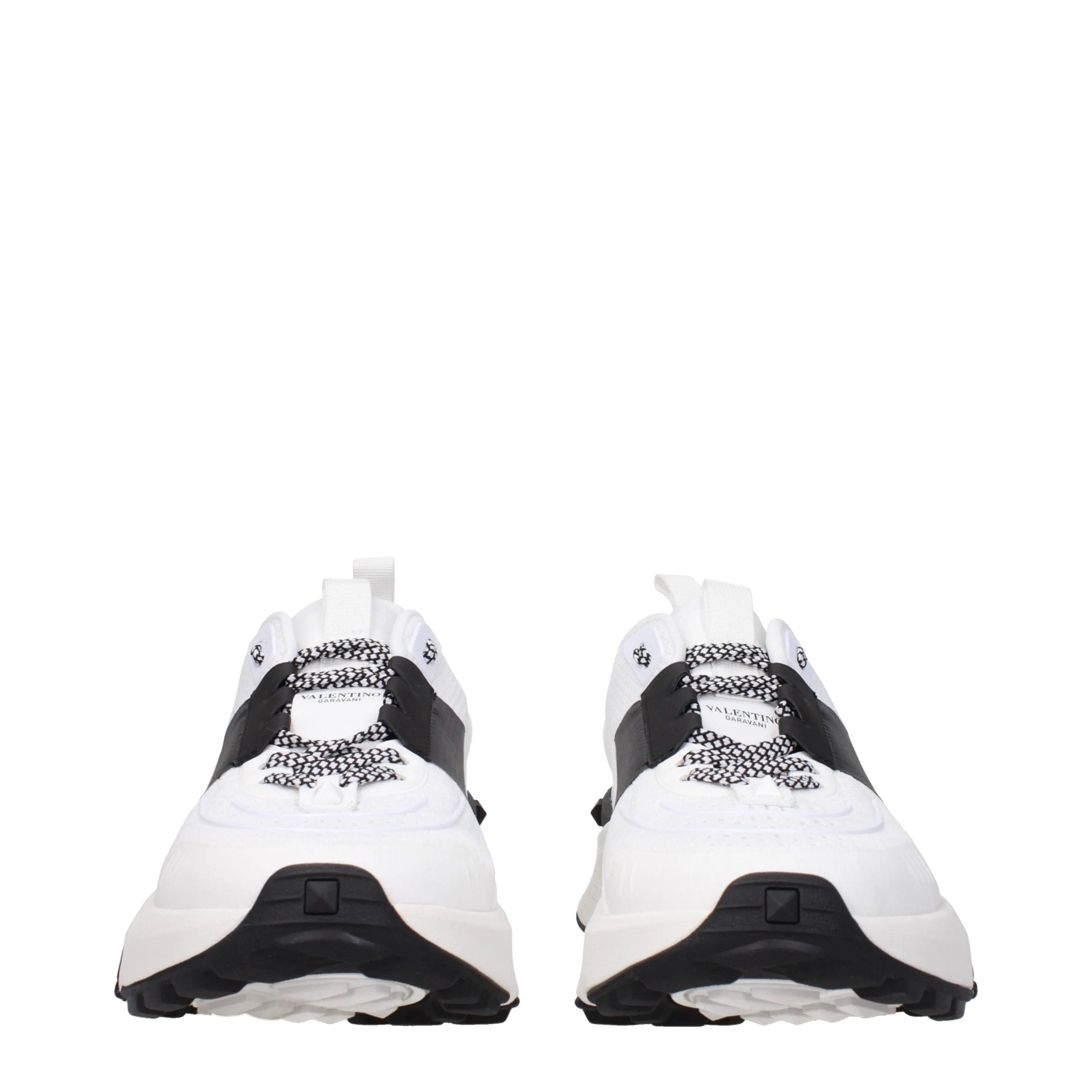 Valentino Garavani Blue Fabric Athletic Sneakers