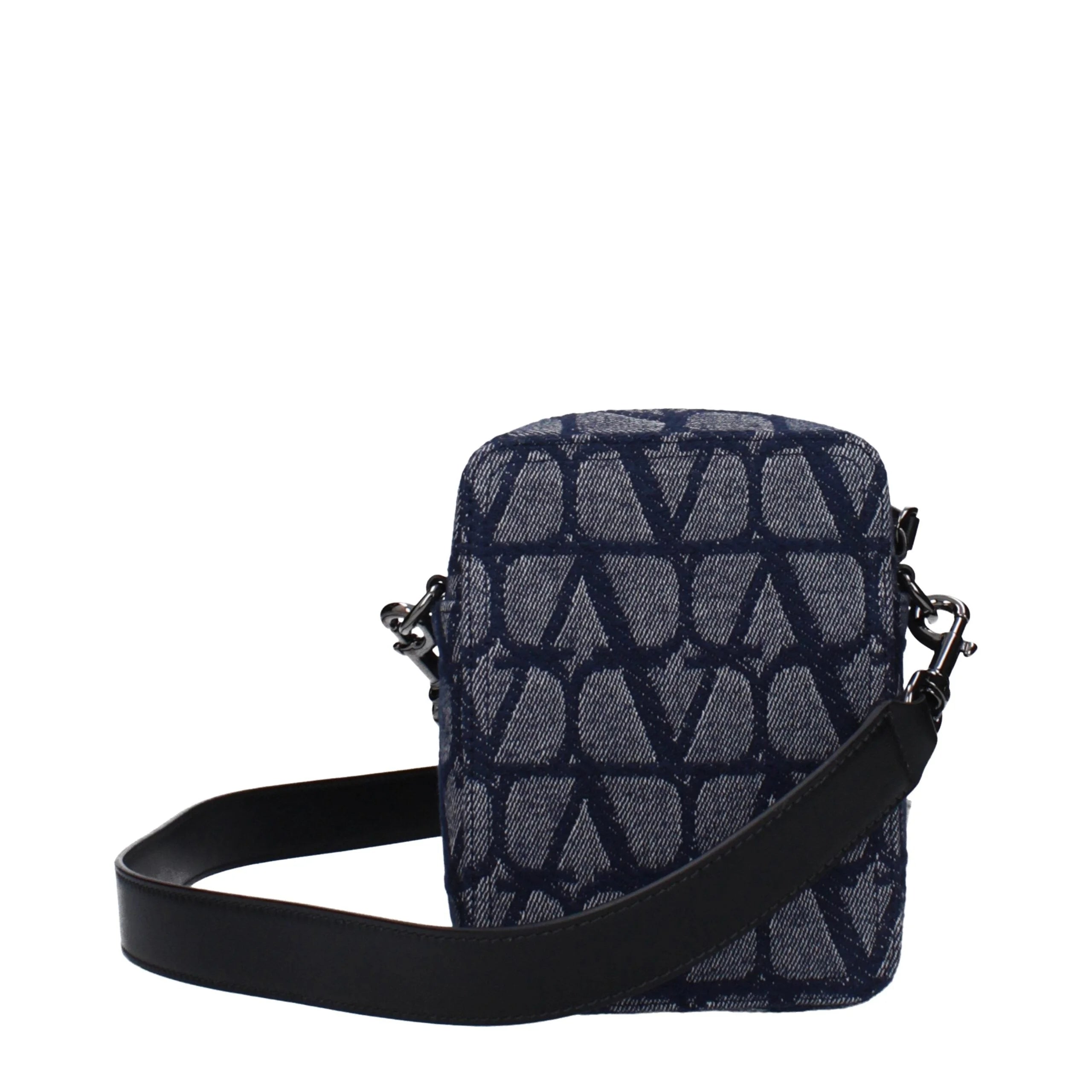 Valentino Garavani Blaue Stoff-Umhängetasche