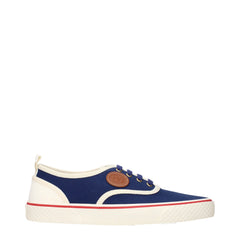 Valentino Garavani Blue Fabric Low Tops