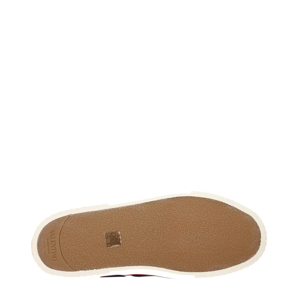 Valentino Garavani Blue Fabric Low Tops