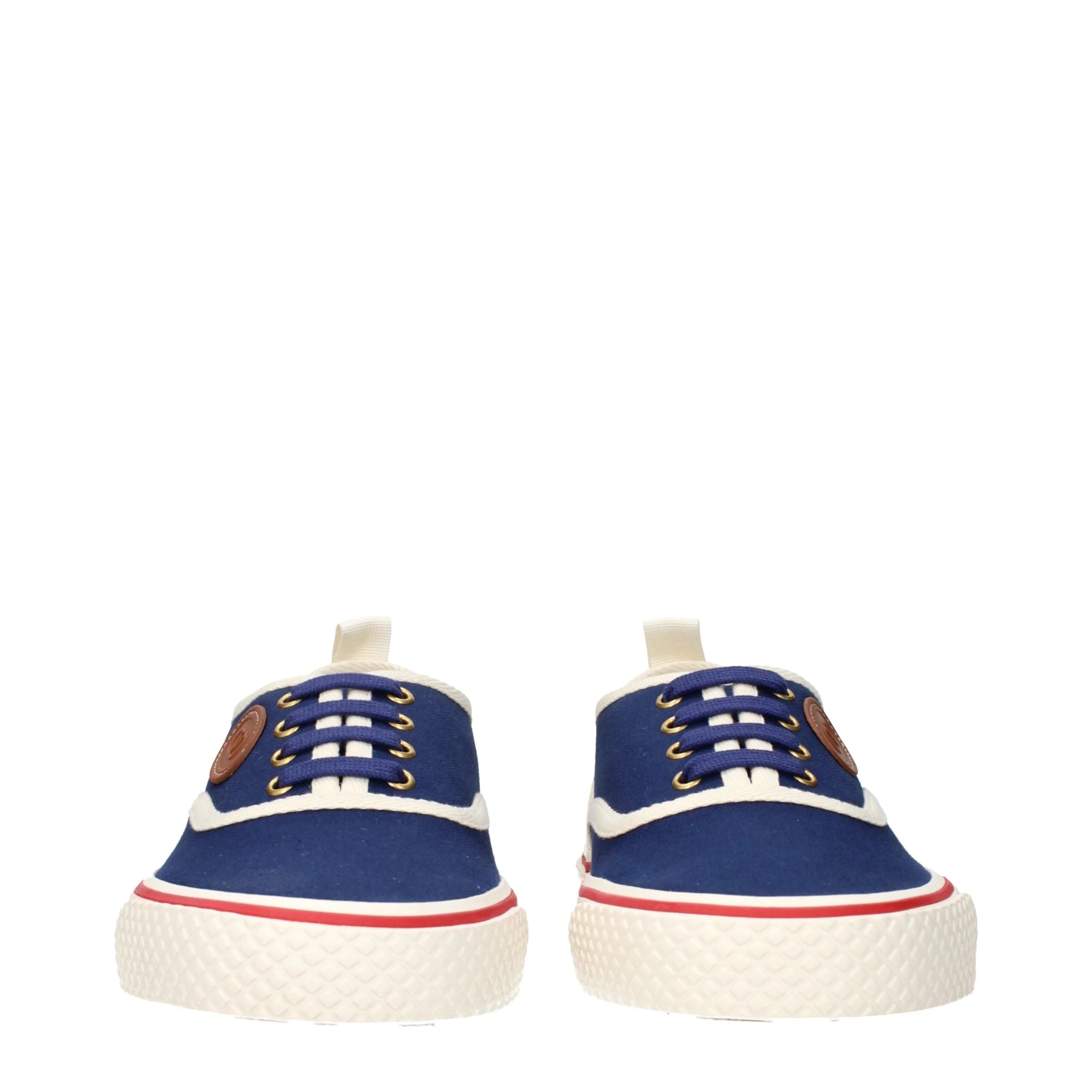 Valentino Garavani Blue Fabric Low Tops
