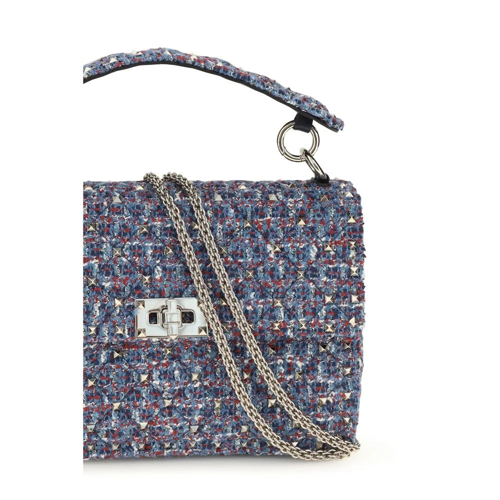 Valentino Garavani Blue Fabric Shoulder Bag