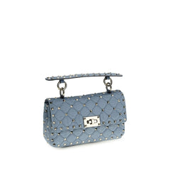 Valentino Garavani Blue Lamb Ovis Aries Aries Shoulder Bag
