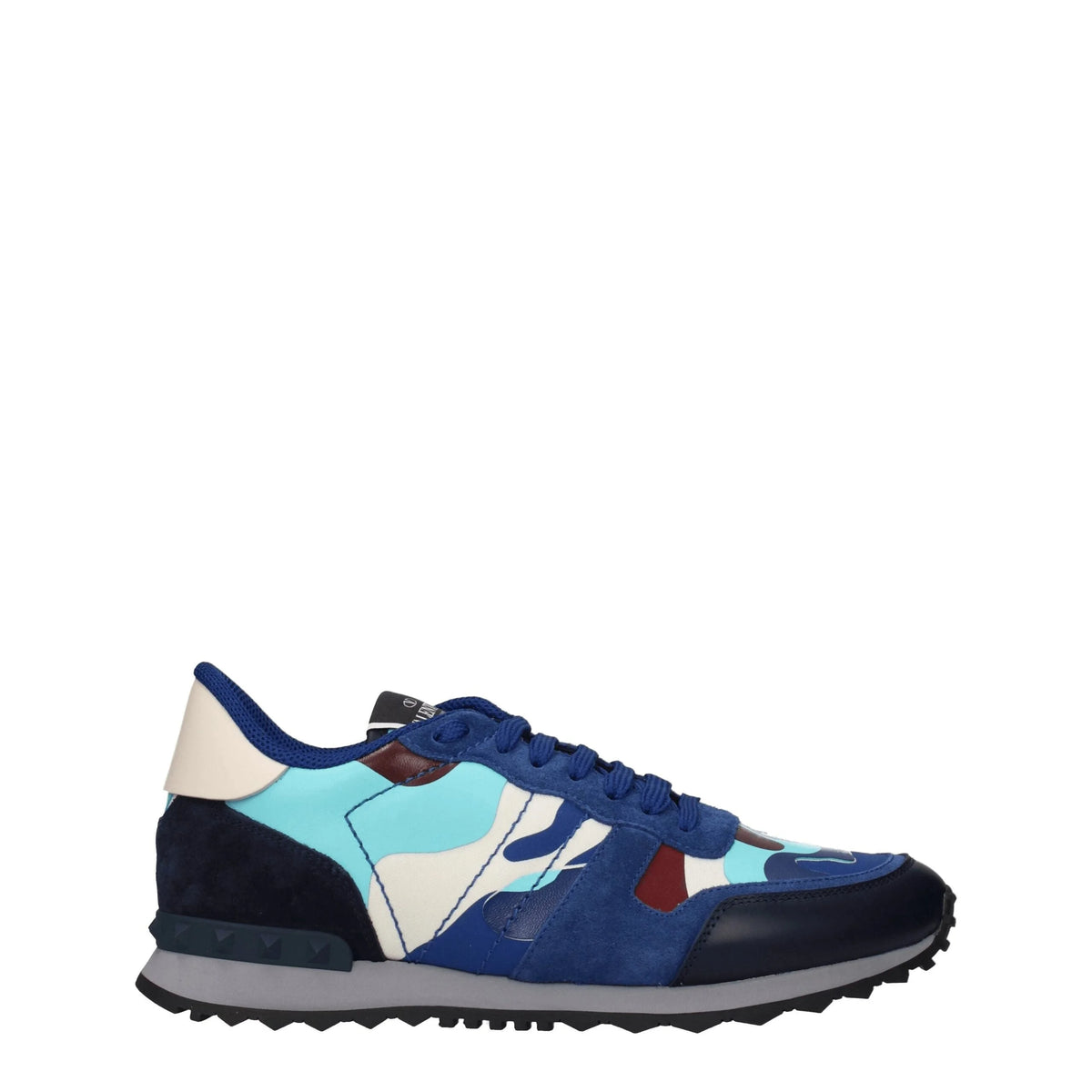 Valentino Garavani Blue Leather Athletic Sneakers - EU42/US9