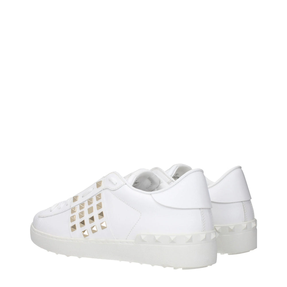 Valentino Garavani Blue Leather Low Top Sneakers - EU41.5/US8.5