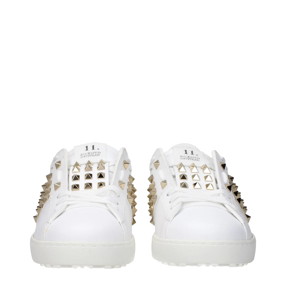 Valentino Garavani Blue Leather Low Top Sneakers - EU41.5/US8.5