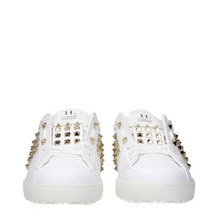 Valentino Garavani Blue Leather Low Top Sneakers - EU41.5/US8.5