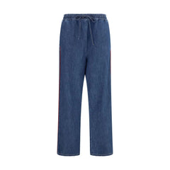 Valentino Garavani Blue Polyester Casual Pants - IT44 | L
