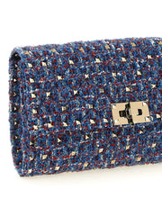 Valentino Garavani Blue Polyester Crossbody Bag