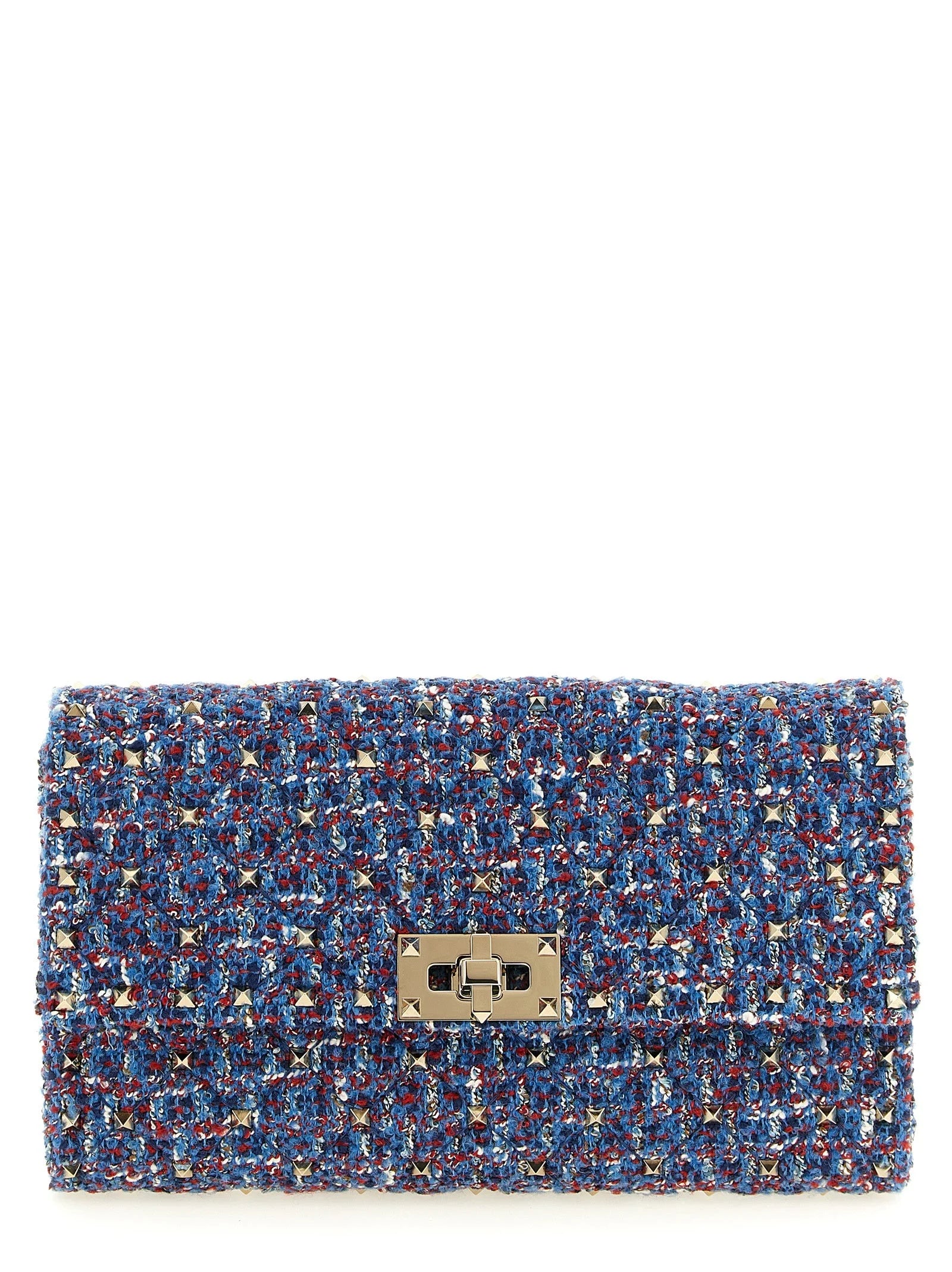 Valentino Garavani Blue Polyester Crossbody Bag