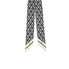 Valentino Garavani Blue Silk Scarf