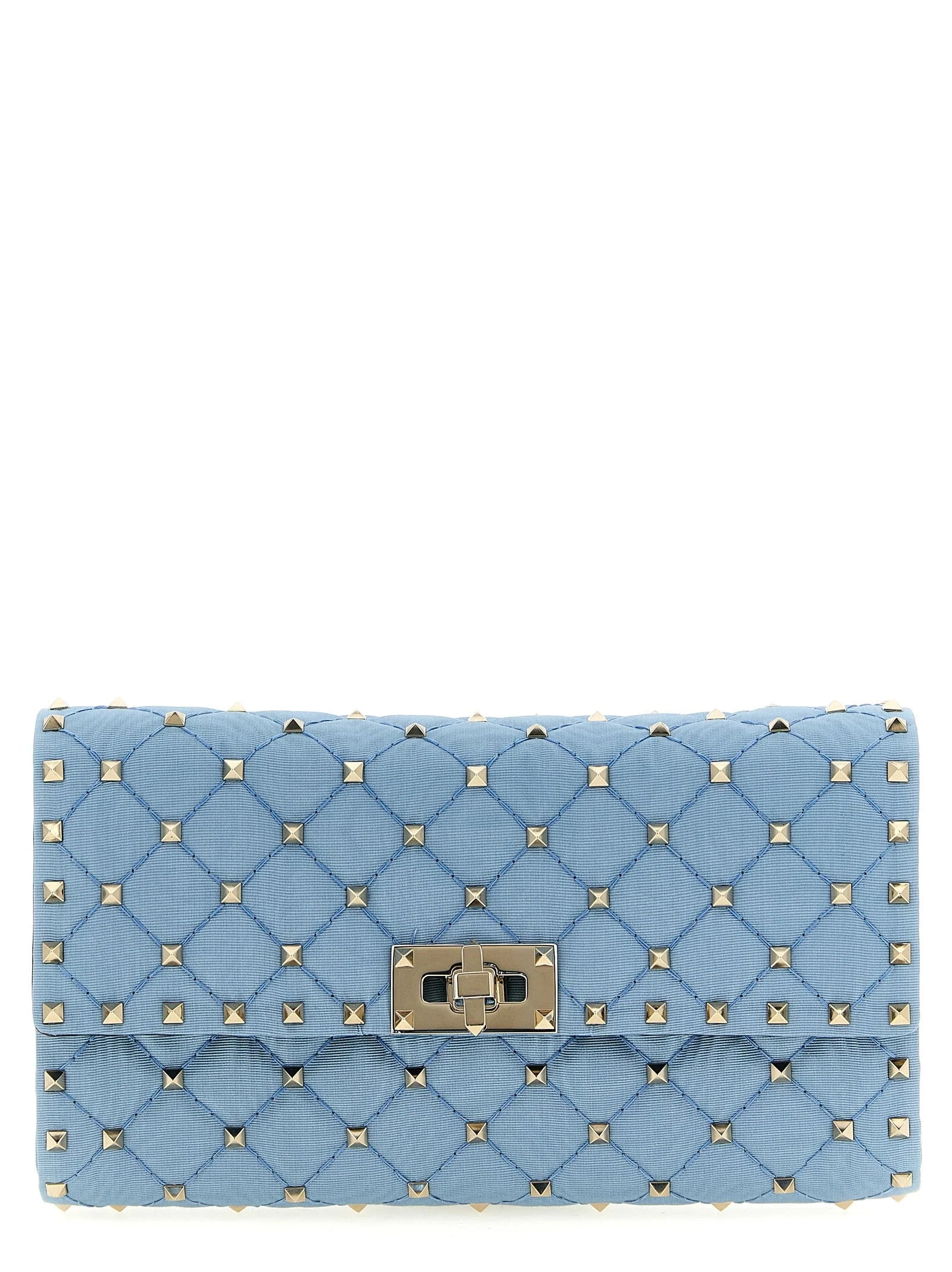 Valentino Garavani Blue Viscose Crossbody Bag