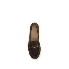 Valentino Garavani Brun kalvskinn Bos Taurus loafers