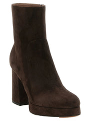 Valentino Garavani Brown Calfskin Ankle Boots - EU36.5/US6.5
