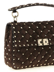 Valentino Garavani Brown Calfskin Crossbody Bag